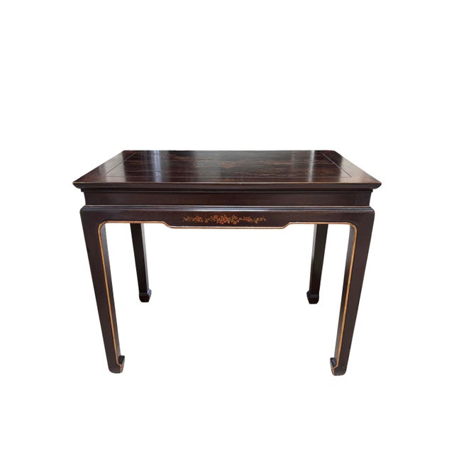 Wood Henredon Tea Table With Sliding Trays For Sale - Image 7 of 13
