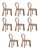 Mary III Dining Chairs with Wood or Lacquered Legs by Ottiu, Set of 8 For Sale