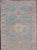 Measures: 2'5 x 6'5 Modern Small Oushak Runner with Teal-Blue Background and Medallion Motif. Keivan Woven Arts; rug...