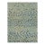 Rug & Kilim’s Modern Rug in Cream, Gray and Blue Abstract Pixelated Pattern For Sale