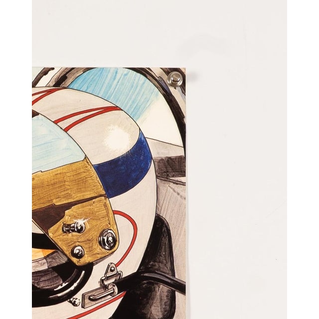 Grand Prix De Monaco 39e 1981 Limited Edition Motorsport Poster by J. Grognet For Sale - Image 9 of 10