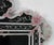 Italian Exceptional Extra Large Size Vintage Pink Murano Glass Wall Mirror, 1950s For Sale - Image 3 of 14
