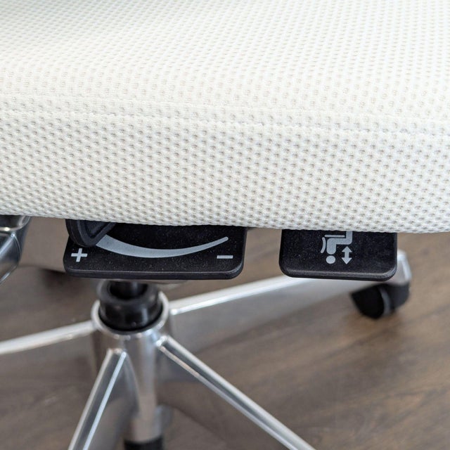Room & Board Okamura Modern Mesh Office Chair With Adjustable Arms For Sale - Image 9 of 10