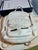 Ivory Gucci Logo Cripto Print Leather Ivory 100% Authentic W/ BOX! Unisex Backpack For Sale - Image 8 of 18