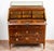 Antique Louis XVI Burl Walnut Desk with Inlays, Lombardy, Italy, 18th Century For Sale - Image 5 of 11
