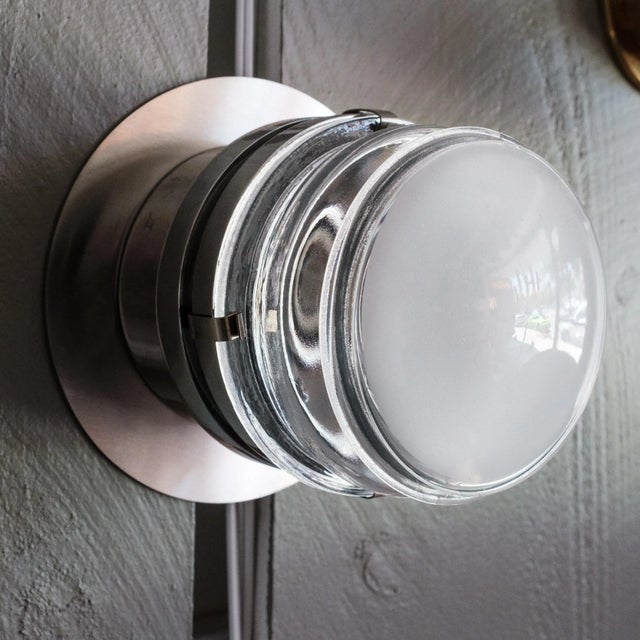 Not Yet Made - Made To Order Joe Colombo 'Fresnel' Wall Lamps for Oluce in Chrome - a Pair For Sale - Image 5 of 10