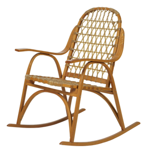 Vintage Snocraft Snowshoe Rocking Chair