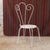 White Vintage Stackable Garden Chairs, France, 1950s, Set of 4 For Sale - Image 8 of 18