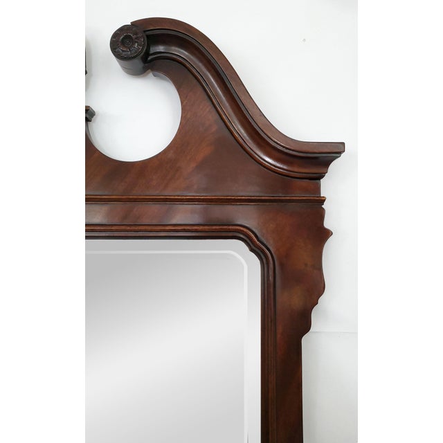 Brown Wall Mirror For Sale - Image 8 of 15