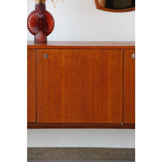 Vintage Scandinavian Teak Sideboard, 1970s For Sale - Image 10 of 18