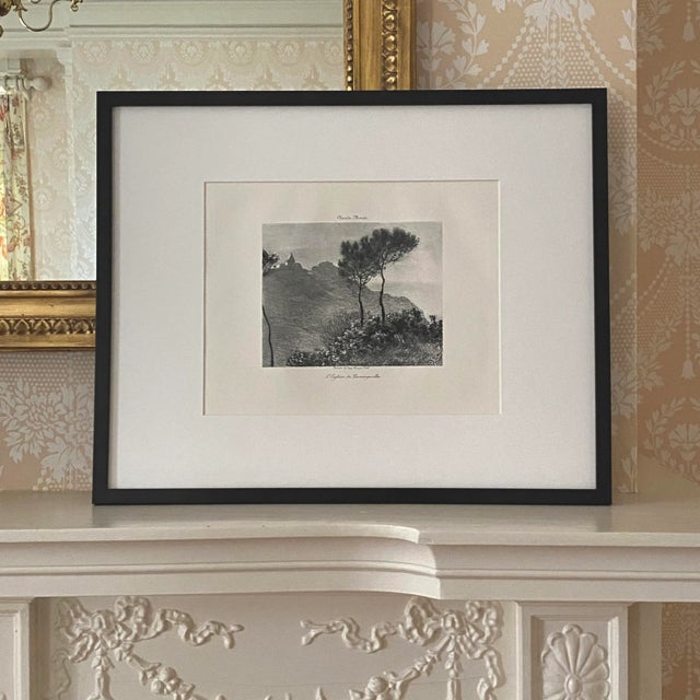 Claude Monet (after) - L’Église de Varengeville Rare Heliogravure from a run of 150 total. Stricken in 1897 from a...