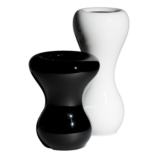 Porcelain Baobab Vases by Emmanuel Babled for Rosenthal, 1990s, Set of 2 For Sale