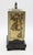 1920 Huntley & Palmers Chinoiserie Jar on Stand Biscuit Tin Box. Faux craquelure glazed "jar" decorated with phoenix...
