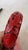 Vintage Red Cinnabar Bangle Bracelet For Sale - Image 4 of 4