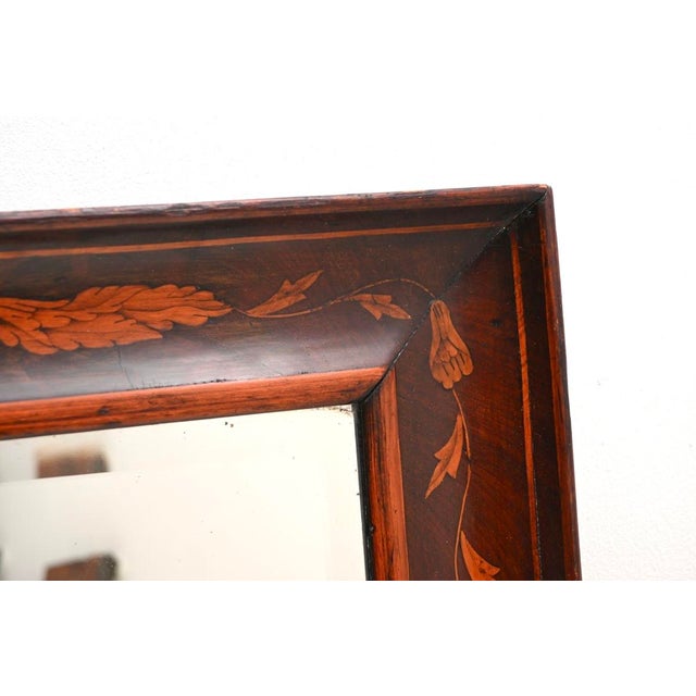 Antique Dutch Mirror, 1820s For Sale - Image 9 of 11