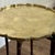 Wood Mid-Century Chinese Engraved Brass Tray Table For Sale - Image 7 of 9
