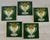 1900 - 1909 Set of 5 Art Nouveau Ceramic Tiles, 1900s For Sale - Image 5 of 12