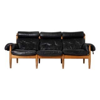 Brazilian Style Three-Seater Sofa by Eric Merthen for Ire Möbler, Sweden, 1960s For Sale