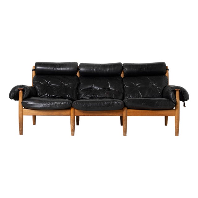 Brazilian Style Three-Seater Sofa by Eric Merthen for Ire Möbler, Sweden, 1960s For Sale