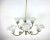 Vintage Chandelier of classical style from the French Manufactory. Circa 1970s. Beautiful Chandelier with 6 light points...