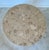 Round Breccia Botticelli Marble Top on Iron Frame Table Inset With Woven Wicker For Sale - Image 10 of 16