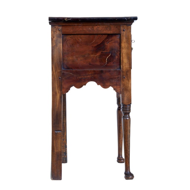Late 18th Century Small Yew Wood Dresser, 1780s For Sale - Image 5 of 9
