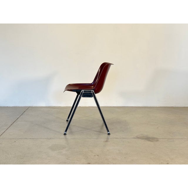 1970s Modus Chairs by Osvaldo Borsani for Tecno, 1980s, Set of 6 For Sale - Image 5 of 12