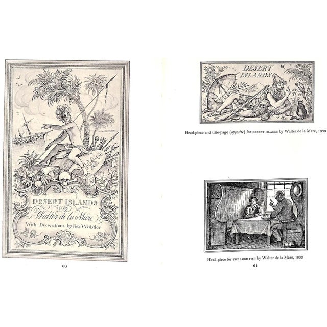 "Rex Whistler: His Life and His Drawings" 1949 Whistler, Laurence" 1949 Whistler, Laurence For Sale - Image 12 of 18