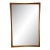 1970’s Mid-Century Modern Walnut Wall Mirror For Sale