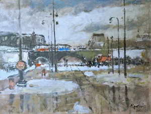 Magdalena Spasowicz, Warsaw, 2000, Oil & Oil on Canvas & Canvas