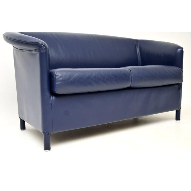 Vintage Two-Seater Sofa in Leather from Wittmann, 1980 For Sale - Image 10 of 11