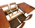AT310 Dining Table in Teak and Oak by Hans J. Wegner for Andreas Tuck, 1950s For Sale - Image 15 of 18