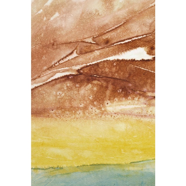 Early 21st Century Cala Amarilla 2 Abstract Landscape by Macarena Sanz For Sale - Image 5 of 6