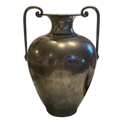 Large Swedish Modern Art Deco Vase attributed to Sylvia Stave for CG Hallberg, Stockholm, 1931 For Sale