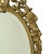 1950s Louis XV Baroque French Brass Crested Mirror in Gold, 1950s For Sale - Image 5 of 17
