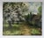 Late 19th Century Late 19th Century Romantic Secluded Cottage Painting For Sale - Image 5 of 5