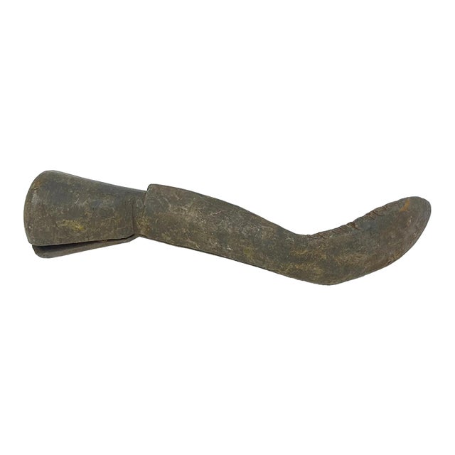 Early 20th Century Lobi Wooden Spoon Burkina Faso For Sale