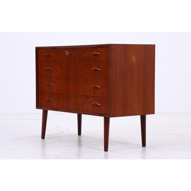 Vintage Danish Teak Chest of Drawers by Johannes Sorth, 1960s For Sale - Image 14 of 15