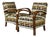 Large Art Deco Lounge Chairs, 1930s, Set of 2 For Sale