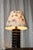 Sculptural Ribbed Ceramic Table Lamp, Hungary, 1970s For Sale - Image 4 of 9