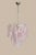 DUTIES FREE A stunning Italian Murano glass chandelier Mazzega style, designed in the late 20th century. This elegant...