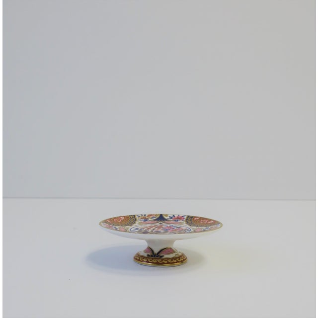 English Spode Porcelain Jewelry Dish with Chinoiserie Design For Sale - Image 9 of 12