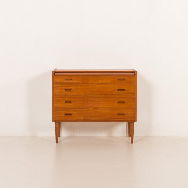 Danish Teak Dresser with Hidden Vanity, 1960s For Sale - Image 13 of 18