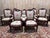 Magnificent napoleon iii salon suite comprising nine pieces: an imposing banquette, four armchairs, and four chairs....