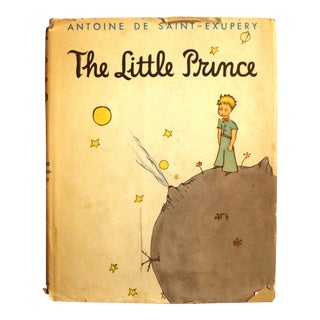 1943 The Little Prince Book by Antoine De Saint-Exupery Harcourt With Dust Jacket For Sale