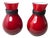 Fasciati Vases by Salviati Murano for Simon Moore, Venice, 1999, Set of 2 For Sale