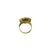 Mid 20th Century 18 Karat Yellow Gold Floral Rope and Bead Design Ring For Sale In New York - Image 6 of 8