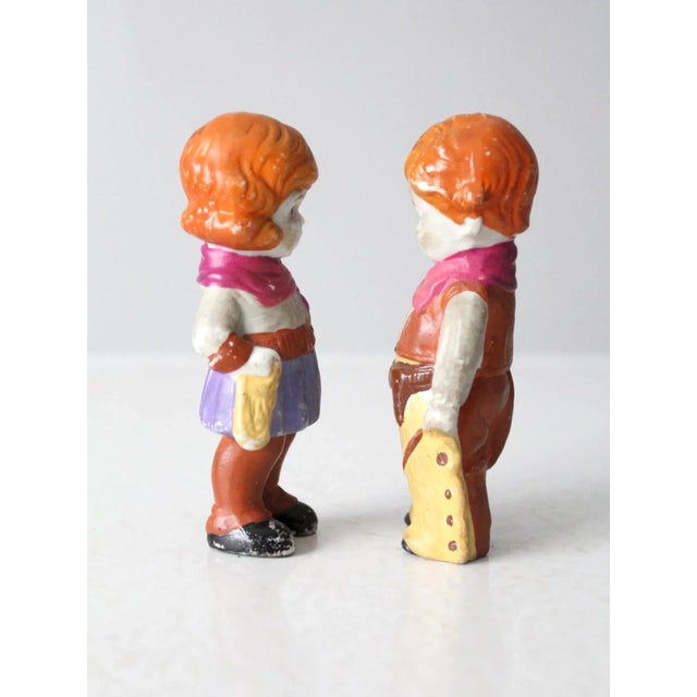 Vintage Cowgirl & Cowboy Figurines For Sale - Image 4 of 10