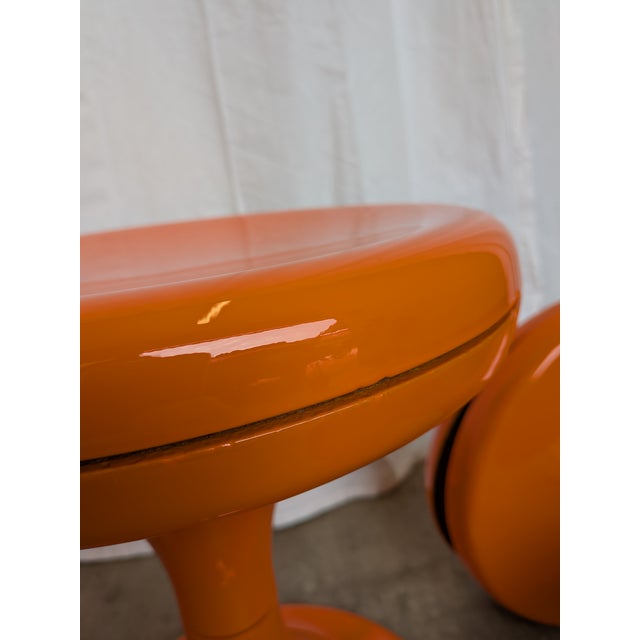 Vintage Jurček Mushroom Stools from Meblo, 1960s, Set of 4 For Sale - Image 6 of 16
