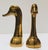 Pair of Large Mid-Century Brass Duck Head Bookends, Sarried Style, Circa 1950 For Sale - Image 11 of 17